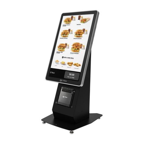 [POS-K21-J6412W-8-240W] Kiosco de autoservicio 21" J6412, 8 GB, 240 GB SSD, Windows 11 IoT