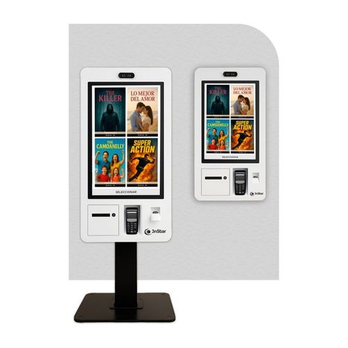 [K724-50W-8240-PSW11] Kiosco de autoservicio K7 23,8" Core i5 12.ª gen con impresora y lector 2D, Windows 11